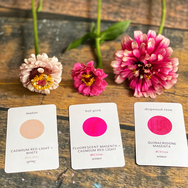 True Colors - Artist Paint-Mixing Flash Cards