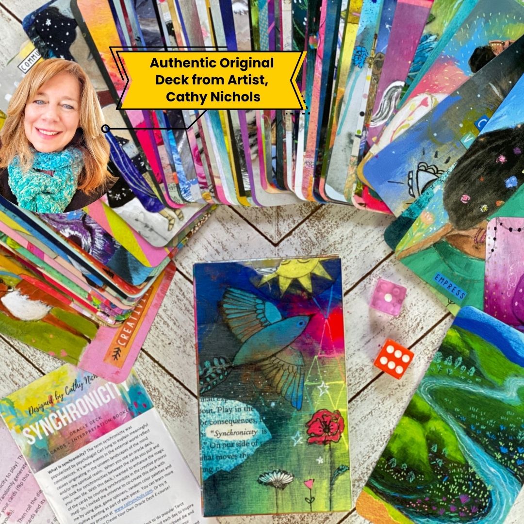 Synchronicity Oracle Deck – Official Cathy Nichols, Artist, Edition