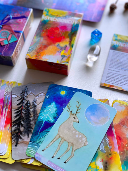 Oracle Bundle of 2 Decks - Flower & Synchronicity