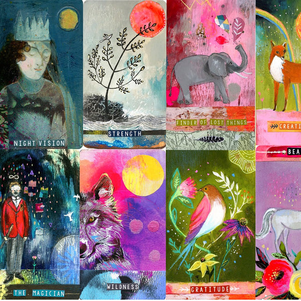 Oracle Bundle of 2 Decks - Flower & Synchronicity