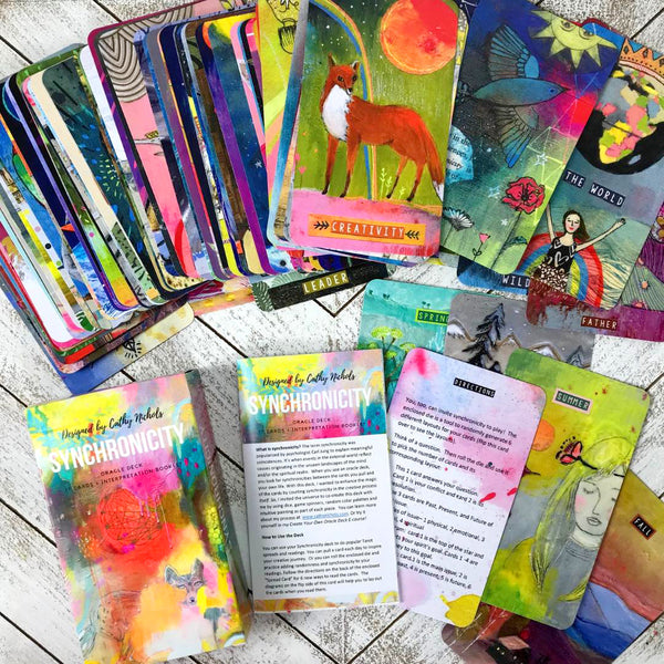 Oracle Bundle of 2 Decks - Flower & Synchronicity