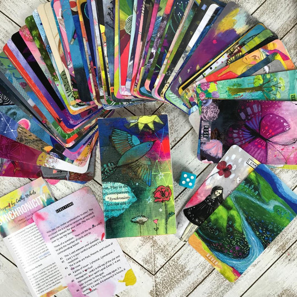 Synchronicity oracle deck by cathy nichols