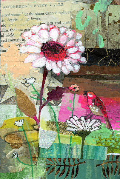 April - Daisy Birth Flower Print