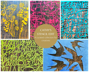 Cathy's Stencil Edit: Curated for Creatives