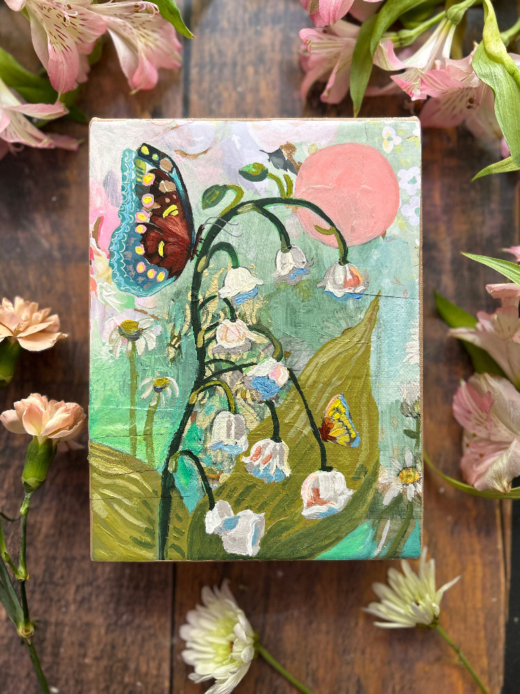Return to Happiness - May Birth Flower (Lily of the Valley)