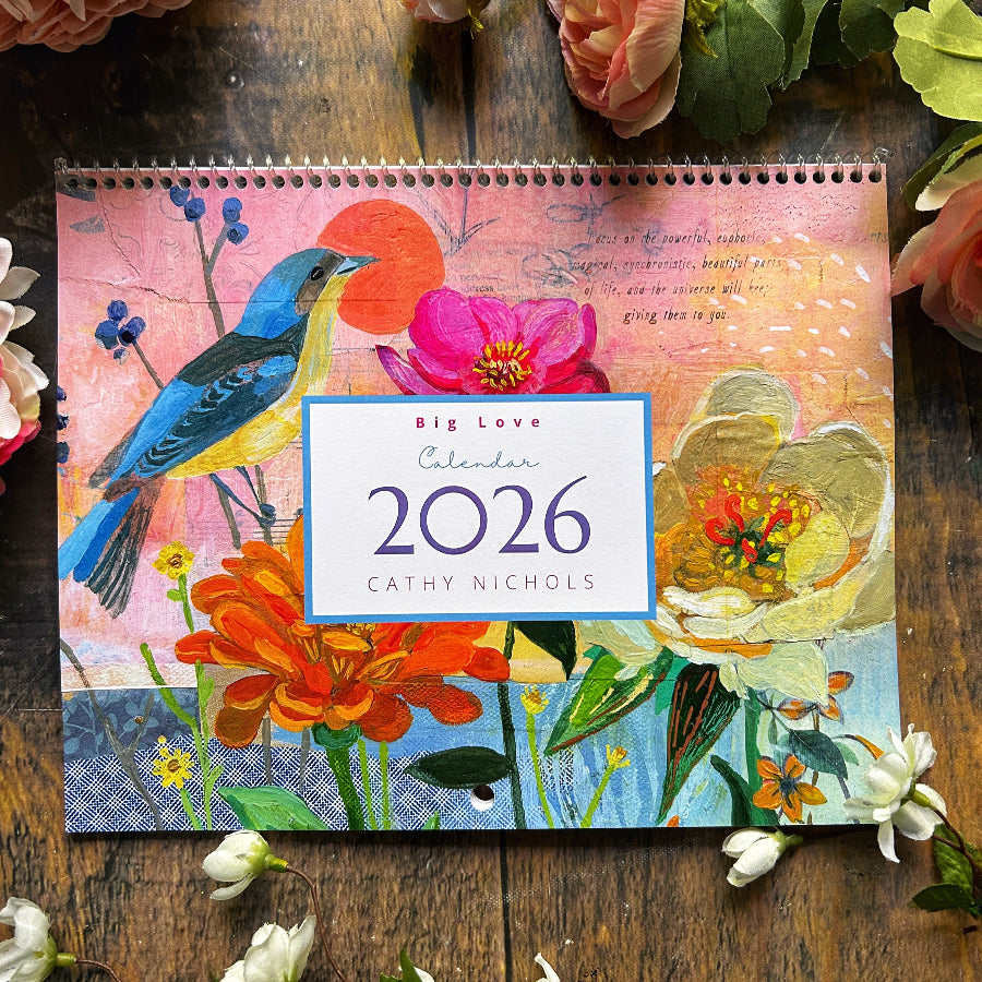 "Big Love" 2026 Cathy Nichols Wall Calendar
