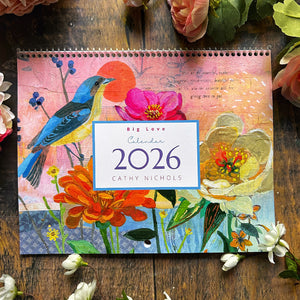 "Big Love" 2026 Cathy Nichols Wall Calendar