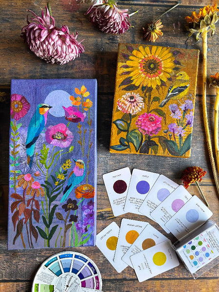 True Colors - Artist Paint-Mixing Flash Cards