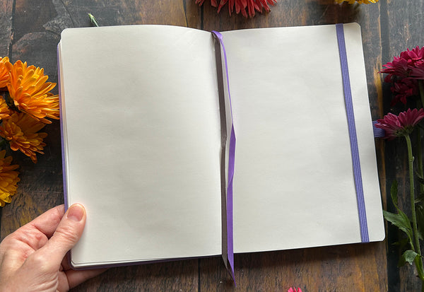 "She Glows" - Lavender Journal