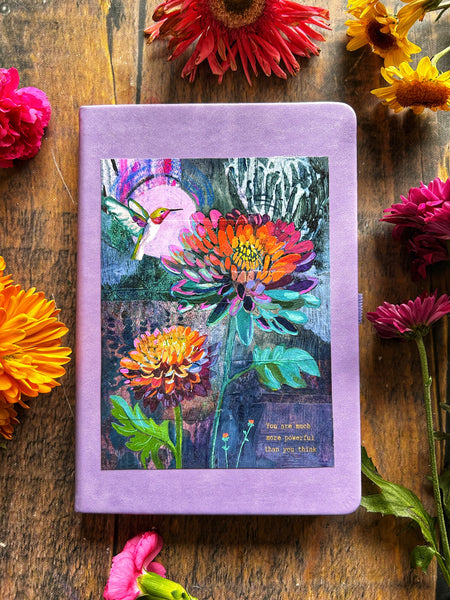 "She Glows" - Lavender Journal