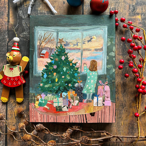 Must Be Santa - Holiday painting 2025