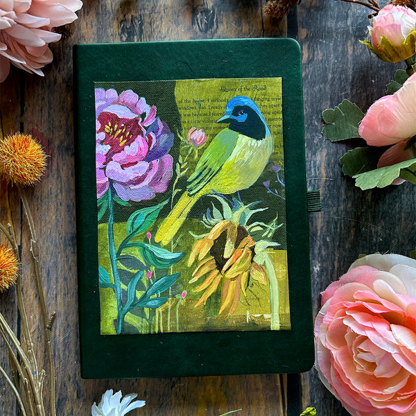 "Green Jay" - Forest Green Journal