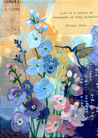 Staying Positive: July Birth Flower - Larkspur