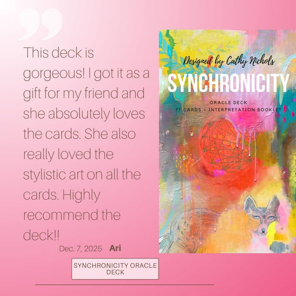 Synchronicity Oracle Deck – Official Cathy Nichols, Artist,  Edition