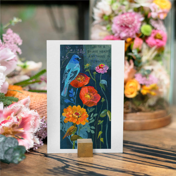 Rainbow of Birds Notecard Collection - 7 Card Bundle