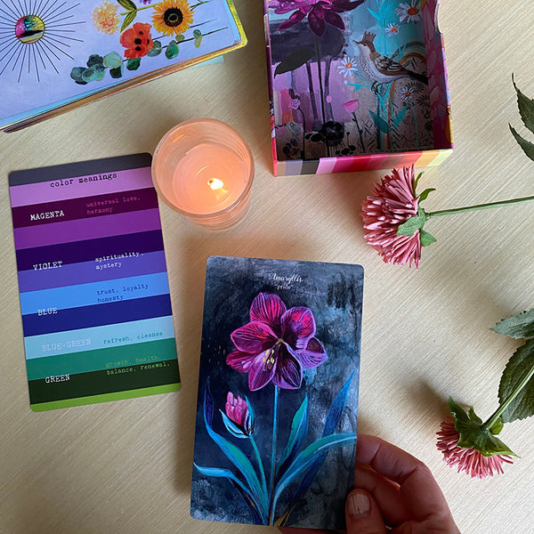 flower oracle cards