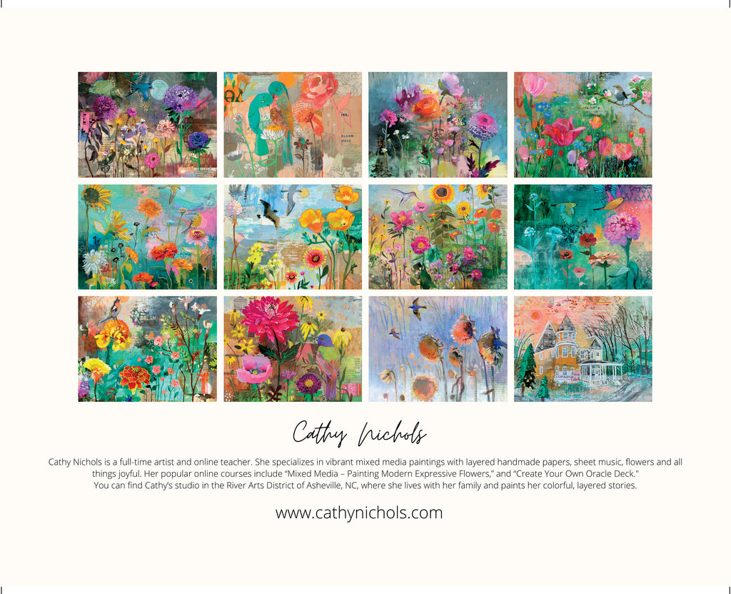 2023 "Wings and Blooms" Cathy Nichols Calendar