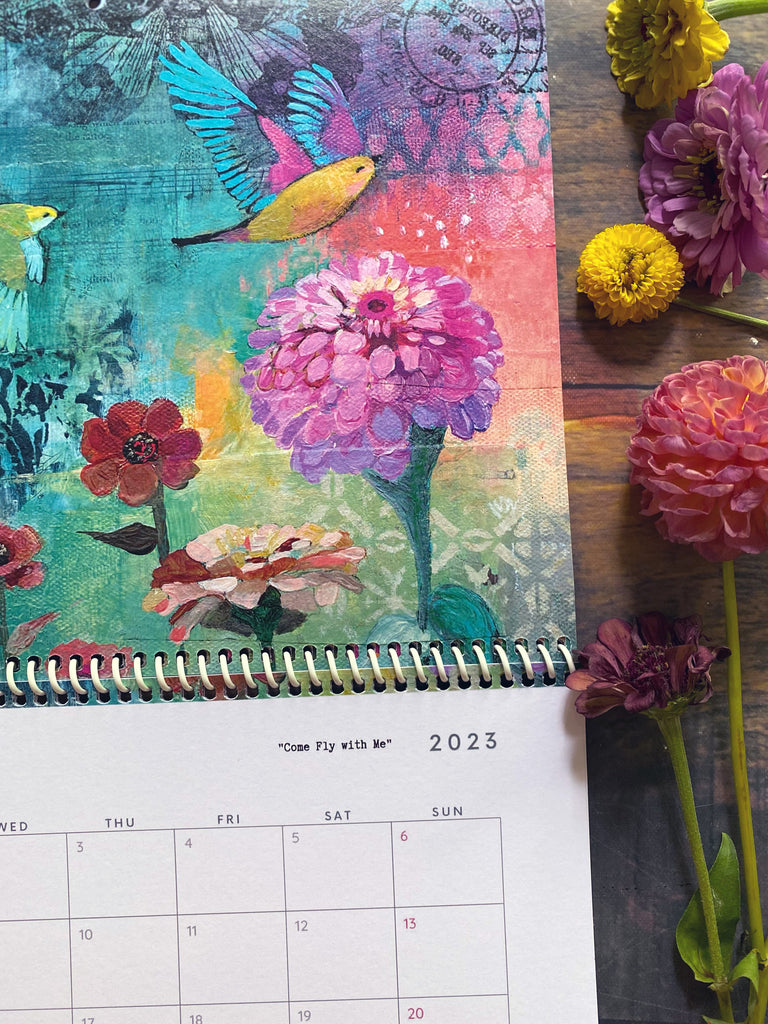 2023 "Wings and Blooms" Cathy Nichols Calendar