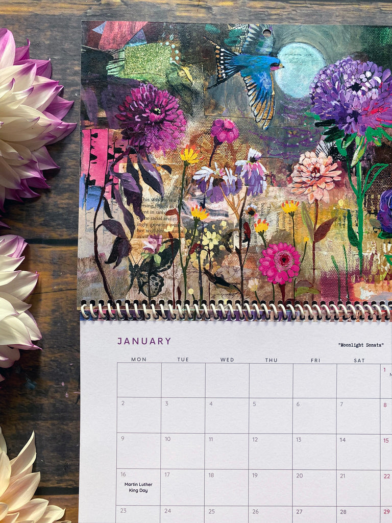 2023 "Wings and Blooms" Cathy Nichols Calendar