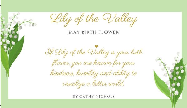 May - Lily of the Valley Print