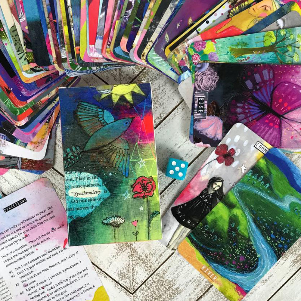 正規代理店 Synchronicity Oracle Nichols Cathy – Cards 78 - Deck 趣味・スポーツ・実用